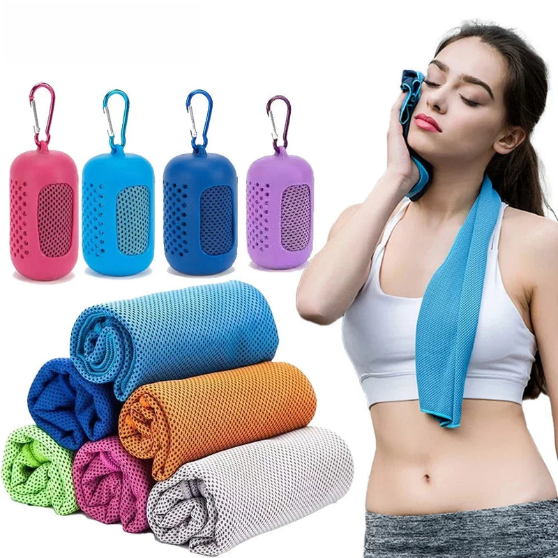 Quick-Dry Microfiber Cooling Towel